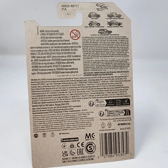 9.81Fiat 500 - Hot Wheels Spring Series 2024 (1/5) (HVX20 - Picture 5 of 5